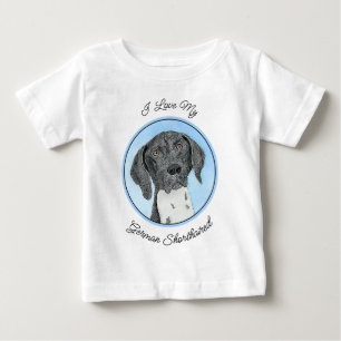 ドイツ短調ポイン絵画ター – Artオリジナル ベビーTシャツ