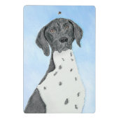 ドイツ短調ポイン絵画ター – Artオリジナル ミニクリップボード (裏面)