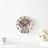 ドイツ短調ポイン絵画ター – Artオリジナル ラウンド壁時計 (ホーム)