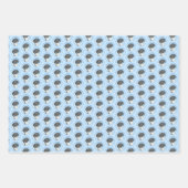 ドイツ短調ポイン絵画ター – Artオリジナル ラッピングペーパーシート (正面)