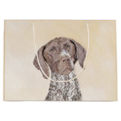 ドイツ短調ポイン絵画ター – Artオリジナル ラージペーパーバッグ (正面)