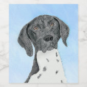 ドイツ短調ポイン絵画ター – Artオリジナル ワインラベル (シングルラベル)