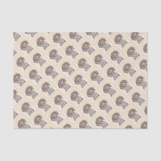 ドイツ短調ポイン絵画ター – Artオリジナル 薄葉紙 (正面)