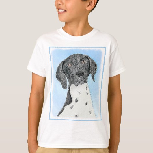 ドイツ短調ポイン絵画ター – Artオリジナル Tシャツ (正面)
