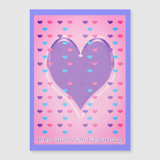 ドイツ磁気カードハッピーバースデー