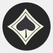 ドイツ第2次世界大戦空軍ルフトワッフェエンブレムロゴ ラウンドシール (正面)