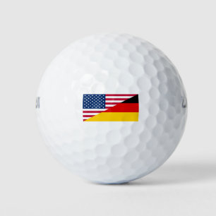 ドイツ米プライド米国ドイツ国旗 ゴルフボール