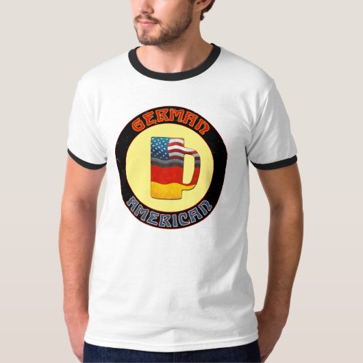 ドイツ系アメリカビアスタインTシャツ Tシャツ (正面)