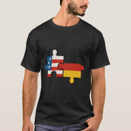 ドイツ系アメリカ人の誇り文化的なルーツTシャツ Tシャツ