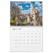 ドイツ素晴らしの城2026 カレンダー (2月 2027)