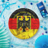 ドイツ統一記念日、ドイツ国民記念日 ペーパープレート (パーティー)