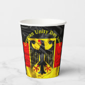 ドイツ統一記念日、ドイツ国民記念日 紙コップ (裏面)