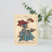 ドイツ絵図ヴィンテージはがき ポストカード (スタンド正面)