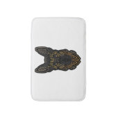 ドイツ羊飼いデザインドイツ羊飼いギフトドッグO バスマット (正面縦)