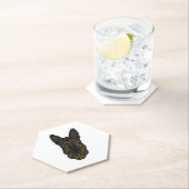 ドイツ羊飼いデザインドイツ羊飼いギフトドッグO ペーパーコースター (インサイチュ)