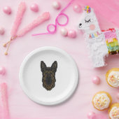 ドイツ羊飼いデザインドイツ羊飼いギフトドッグO ペーパープレート (パーティー)