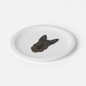 ドイツ羊飼いデザインドイツ羊飼いギフトドッグO ペーパープレート (アングル)