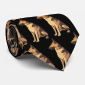 ドイツ羊飼いドッグタイ ネクタイ (ロール)