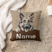 ドイツ羊飼いピーピードッグペット クッション (ブランケット)