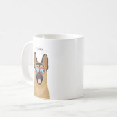 ドイツ羊飼いマグ コーヒーマグカップ (正面左)