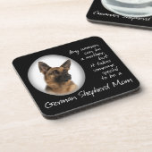 ドイツ羊飼いママ・コースター コースター (左側)