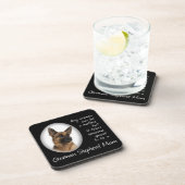 ドイツ羊飼いママ・コースター コースター (右側)