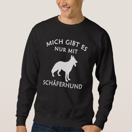 ドイツ羊飼いミシドフン スウェットシャツ (正面)