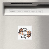 ドイツ羊飼い子犬ラバーズ食洗機マグネット マグネット (インサイチュ (食洗機))