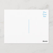 ドイツ羊飼い子犬空白のポストカード ポストカード (裏面)