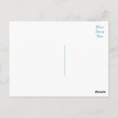 ドイツ羊飼い子犬空白のポストカード ポストカード (裏面)