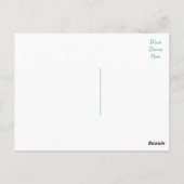 ドイツ羊飼い子犬空白のポストカード ポストカード (裏面)