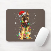 ドイツ羊飼い犬の木クリスマスセータークリスマス マウスパッド (マウス)