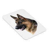 ドイツ羊飼い犬の頭マグネット マグネット (右側)