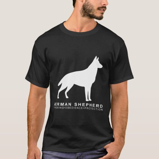 ドイツ羊飼い犬シュツフント訓練 Tシャツ (正面)