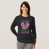 ドイツ羊飼い犬ママ所有者ハッピー母の日 Tシャツ (正面フル)