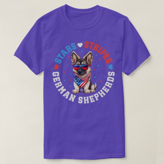 ドイツ羊飼い犬2 Tシャツ (デザイン正面)