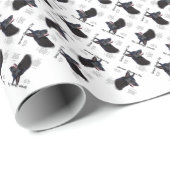 ドイツ羊飼い犬(blk)履歴デザイン ラッピングペーパー (ロールコーナー)