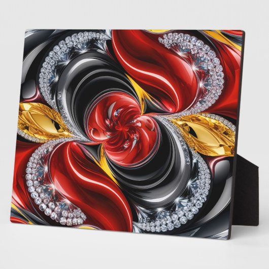 ドイツ色のプラークモダンデザイン フォトプラーク (側面)