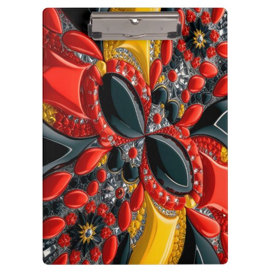 ドイツ色の愛国的なクリップボード クリップボード (正面)