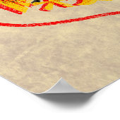 ドイツ芸術的ワシ ポスター (角)