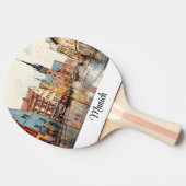 ドイツ芸術的Touchとのデザイン 卓球ラケット (横)