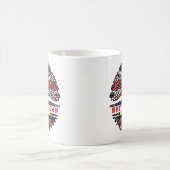 ドイツ英国統一されたイギリスの木 コーヒーマグカップ (中央)
