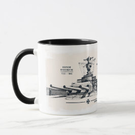 ドイツ装甲艦デイッチュラントマグ マグカップ