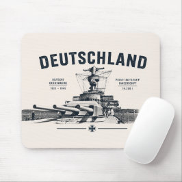 ドイツ装甲艦デュッセルドルフマウスパッド マウスパッド
