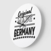 ドイツ製オリジナル ラージ壁時計 (傾斜)