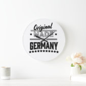 ドイツ製オリジナル ラージ壁時計 (ホーム)