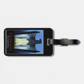 ドイツ観光事業の荷物のラベル ラゲッジタグ (裏面横)