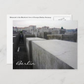 ドイツ記念碑ベルリン ポストカード (正面/裏面)