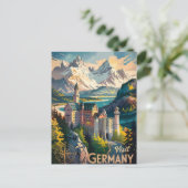 ドイツ訪問 ポストカード (スタンド正面)