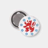 ドイツ話のベルギー マグネット (正面/裏面)